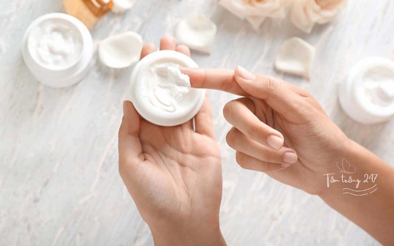 cách ủ kem body nhanh trắng
