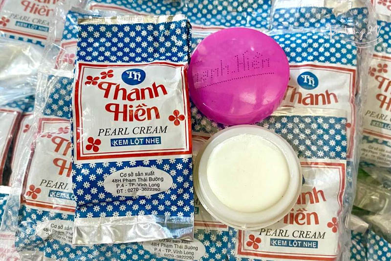 Bao bì và hộp kem Thanh Hiền