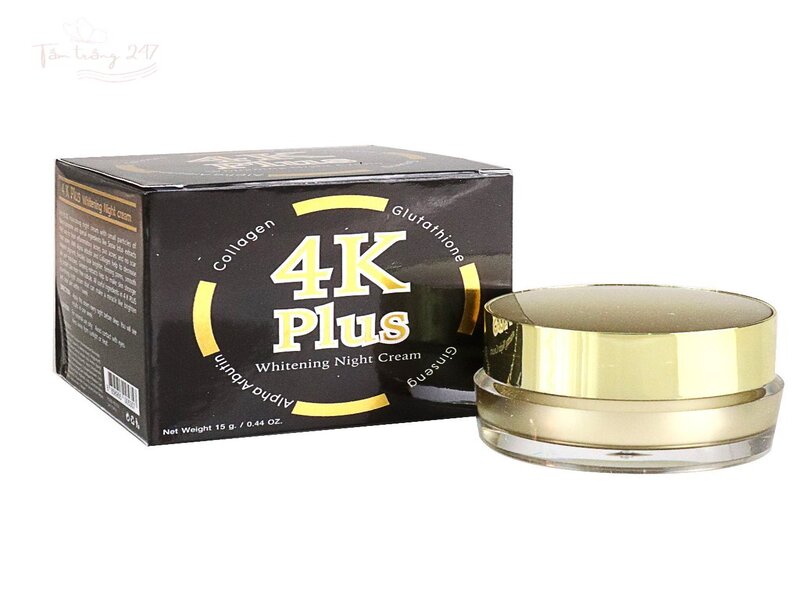 Thành phần kem 4K có phải kem trộn không?