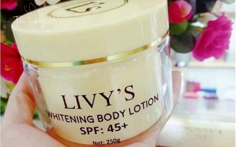 kem body livy's có phải kem trộn không