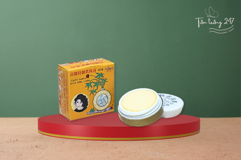 Kem sâm vàng có corticoid không