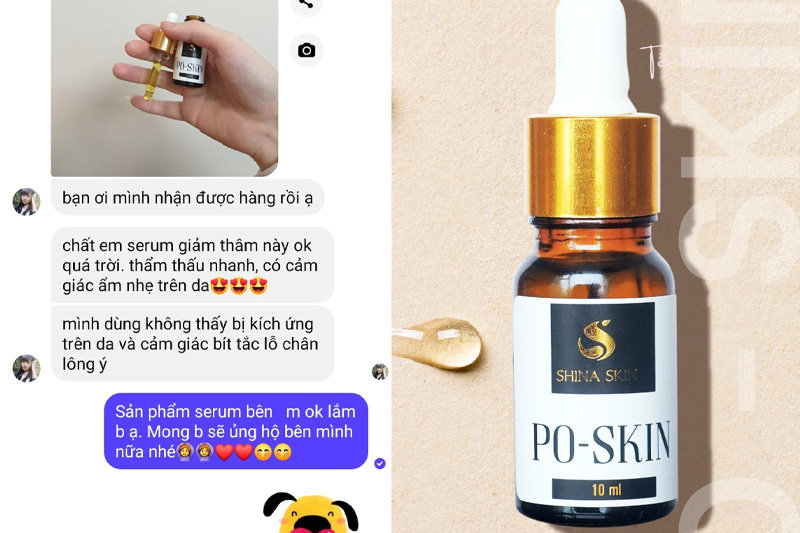 shina skin có phải kem trộn không