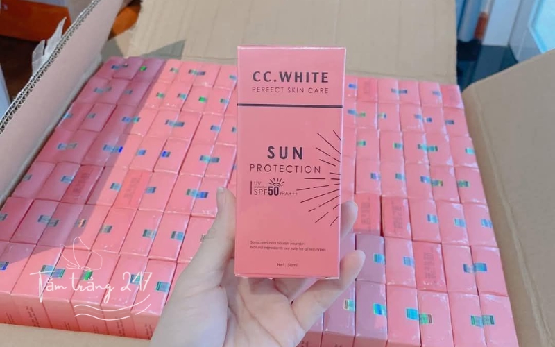 Kem CC White có phải kem trộn không